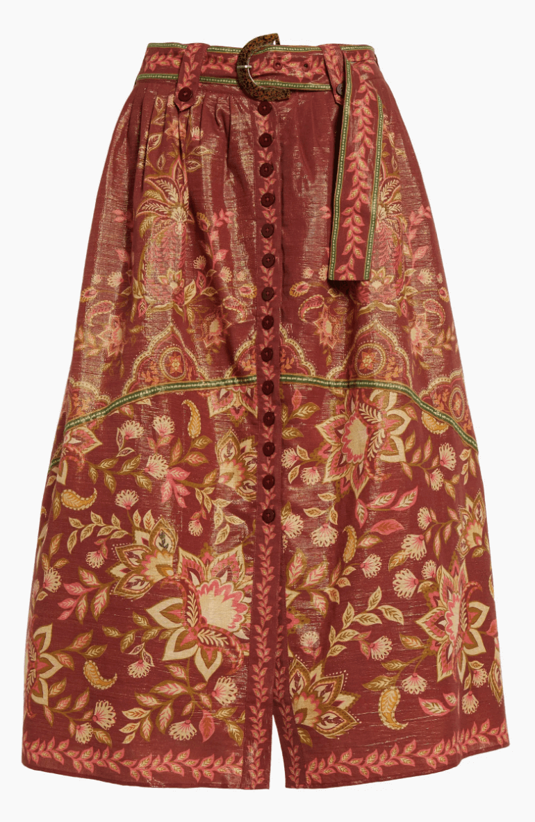farm rio a line skirt